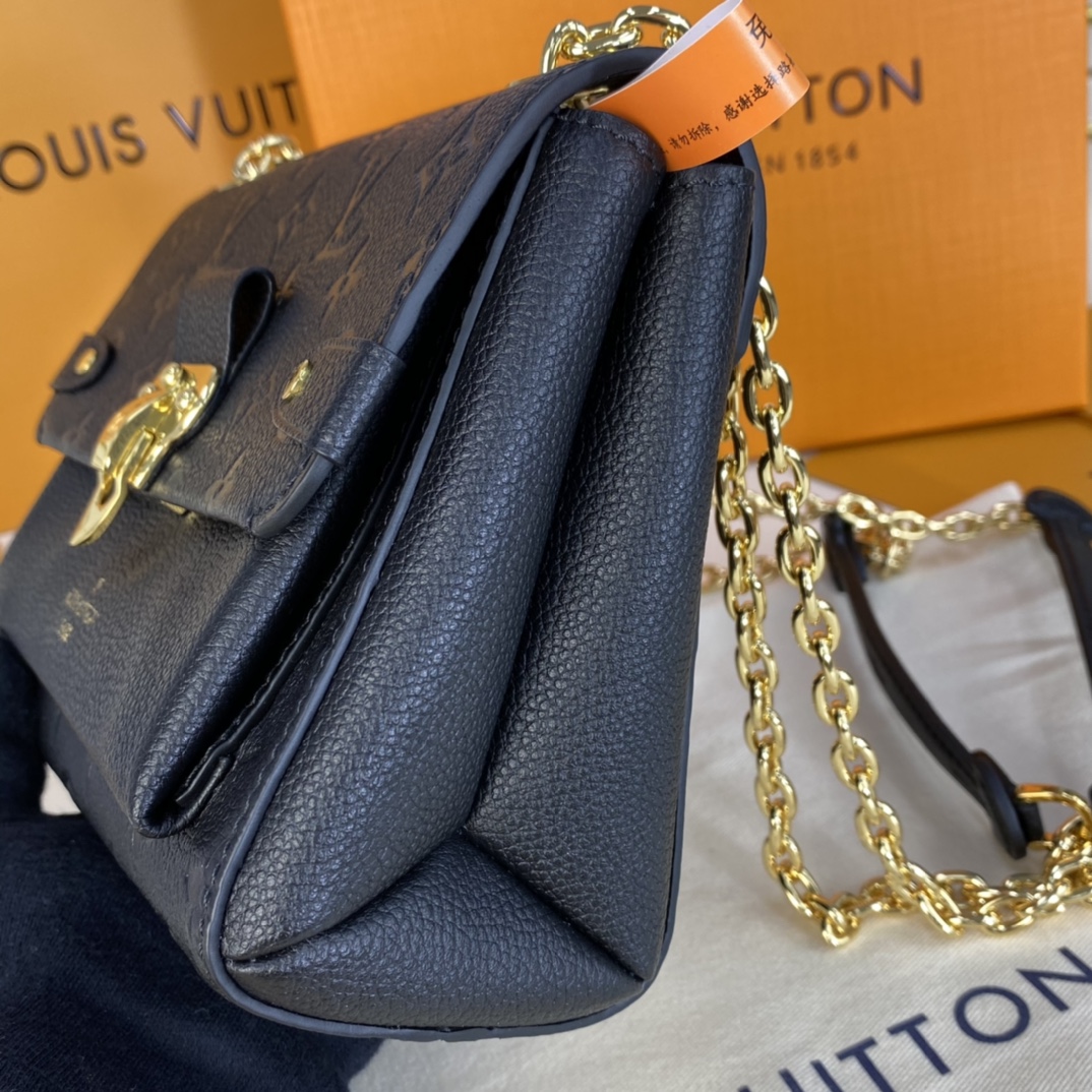 Louis Vuitton VAVIN BB Handbag Monogram Empreinte M44550 Black